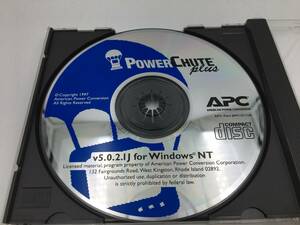 l【ジャンク】APC POWER CHUTE plus V5.0.2.1 J for Windows NT