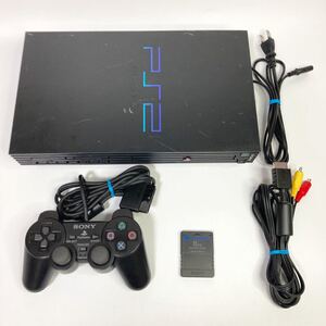 ★特価★ 動作確認済み PS2 本体セット プレステ2 プレイステーション2 PlayStation2 SONY SCPH 18000 SCPH-18000 ブラック Black 黒