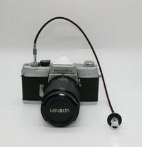 ミノルタ SR-1 MINOLTA TELE ROKKOR-QD 1:3.5 F135mm リモコン付き レンズセット 一眼レフカメラ クラシックカメラ フィルムカメラ 望遠_画像7