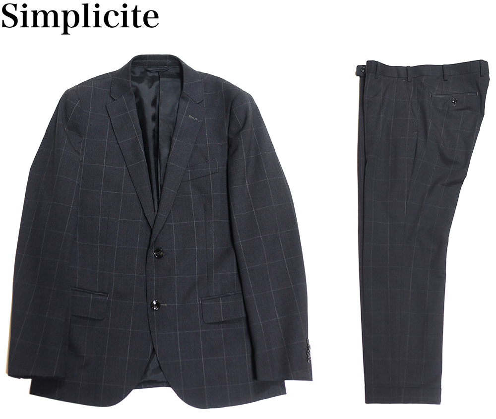 ヤフオク! -simplicite スーツ(スーツ)の中古品・新品・古着一覧