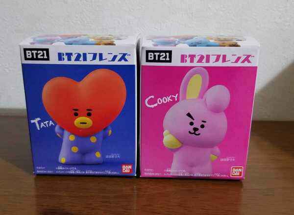 BT21 フレンズ TATA COOKY 2種セット