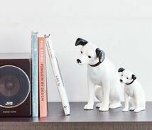 【 ビクター ニッパー 陶器置物 】 NIPPER 正規ライセンス品 (21cm)　アメリカン雑貨 キャラクター 犬　インテリア小物　置物