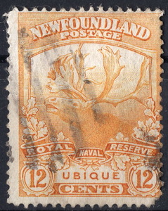 *1919 year new fan do Land - [ reindeer ]12C (SC#123)(SC$45.-)*ZV-587