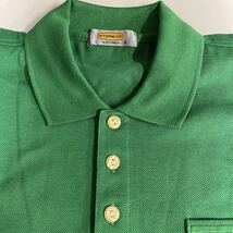 インターメッツォ INTERMEZZO 半袖シャツ　ポロシャツ　グリーン　緑　Mサイズ　ダーバン　DURBAN メンズ_画像2
