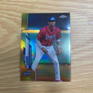 2021 Topps Chrome Pro Debut Royce Lewis Gold refractor 75枚限定