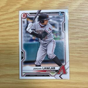 2021 Bowman Draft Jordan Lawlar paper