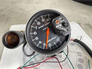  auto meter sport comp tachometer all-purpose 