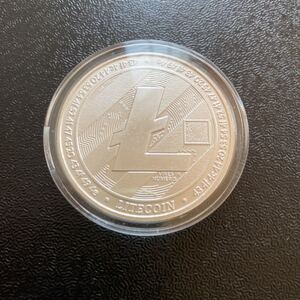 銀貨 99.9% 純銀 シルバー ライトコイン 銀貨 仮想通貨 1オンス コイン 暗号資産 記念 銀貨 Litecoin LTC