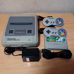 任天堂スーパーファミコン一式(カセット付き) 動作確認済み