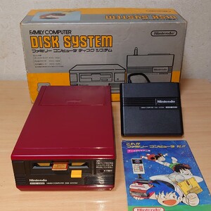 ファミリーコンピュータ ディスクシステム整備品 マンガ解説本付き