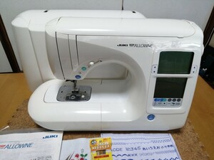 ジューキ刺繍ミシン HZL-008N ＆ 刺繍器