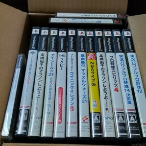 【ソフトまとめ売り】 PSソフト PS2ソフト 14枚まとめ売り ジャンクセット SONY ゲームソフト プレイステーション2 