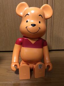 送料無料　BE@RBRICK ベアブリック くまのプーさん 400% B@-XXXXXXX Bearbrick メディコムトイ ディズニー 2002年