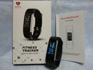 * superior function * fitness Tracker * smart watch *ID115HR PLUS Smart bracele * color /BLACK* size * screen /0.96 -inch *