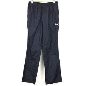 PUMA/プーマ★ロングパンツ/ウィンドブレーカー【メンズM/股下74cm/黒/ブラック】◆BG355