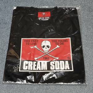 クリームソーダ　札幌限定ノースリーブシャツ　ピンクドラゴン　CREAM SODA