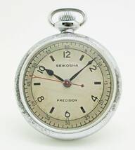 SEIKOSHA　セイコーシャ　鉄道時計　中三針　１９セイコー　懐中時計　稼働品　_画像1