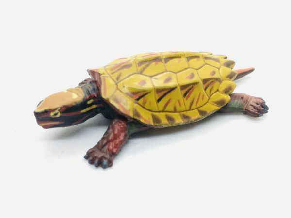 リュウキュウヤマガメ　亀　フィギュア　カメ　日本　生き物　生物　動物　ミニチュア　22b44