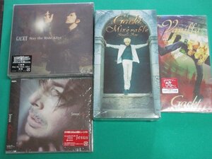 CD　GACKT　未開封CD4枚セット　Jesusなど　①