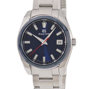 【3年保証】 グランドセイコー スポーツコレクション 60周年記念モデル SBGP015 9F85-0AB0 青 紺 バー 限定 クオーツ メンズ 腕時計