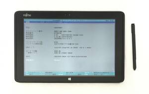 K452032 FUJITSU ARROWS Tab Q506/NB/x5-Z8550/4GB/HDDなし 1点【通電OK、本体のみ】......