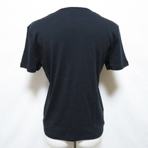 #snc ローラアシュレイ LAURAASHLEY Tシャツ カットソー L 黒 レース レディース [738078]_画像2