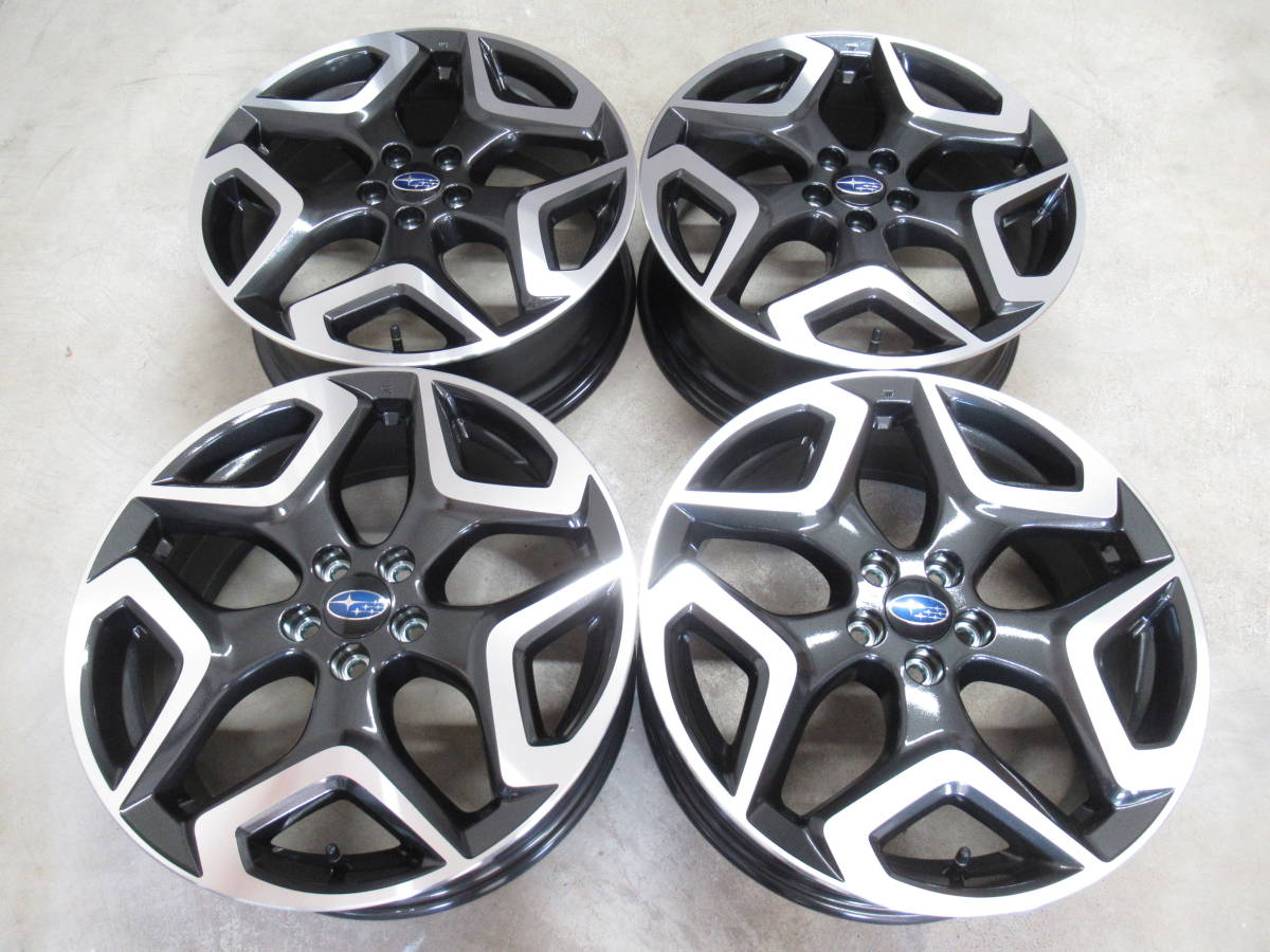 ☆即決☆美品☆ GT XV 純正 アルミホイール 7J 100 スバル レガシィ