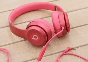 Beats by Dr.Dre/ビーツ Beats solo2 B0518 ブラッシュローズ [MHNV2PA/A] ヘッドフォン 動作品