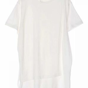 新品 タグ付き アメリカンホリック 半袖 シャツ チュニック Mサイズ 白色 綿100%