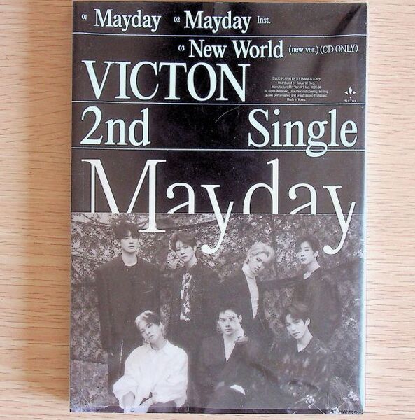 送料無★CD1点…Victon 2ndシングル Mayday m'aider Ver. 韓国盤、中古 #1745