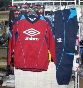  Umbro good-looking DTla India pi stereo top and bottom MRED M* new goods * prompt decision /