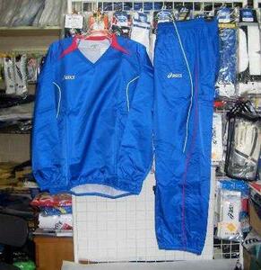  Asics :. bargain limitation reverse side attaching window top and bottom blue O* new goods */