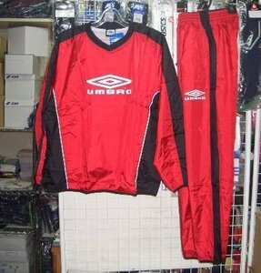 UBA4540 Umbro lai India pi stereo top and bottom lining mesh red O~XO size * new goods * prompt decision price /