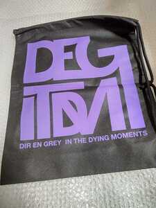 DIR EN GREY 不織布バッグ 2012年 グッズ 物販 /検 sukekiyo 京 薫 Toshiya MADARANINGEN TheZemeckises DIRT Tシャツ タオル 19990120