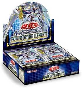 遊戯王 パワー・オブ・ザ・エレメンツ　POWER OF THE ELEMENTS BOX　初回生産限定版　+1ボーナスパック付　カートン 24BOX　未開封　