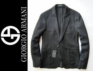 * genuine article *GIORGIO ARMANI * fine quality cotton mesh woven jacket 50 new goods 