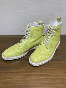 [PHENOMENON×REGAL] regular price 64,800 612S neon yellow Wing chip boots 26 made in Japan fenome non li girl 