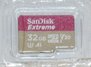 SanDisk Extreme 32GB MicroSDHCカード/SDSQXAF-032G ②