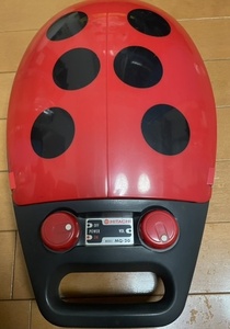 HITACHI 日立 MQ-20(レッド)ポータブルアナログレコードプレイヤー てんとう虫　電池駆動可 スピーカー内蔵 ビンテージ ヴィンテージ 