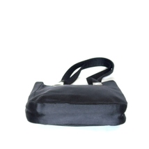 グッチ GUCCI シルク サテン シェルプレート ロゴ ミニ ハンドバッグ レディース ブラック イタリア製 鞄 6716_画像5