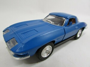  звук свет миникар 1/32 Chevrolet Corvette 1965 Classic Car Chevrolet Corvette Classic машина 1965 голубой 