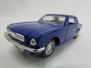 サウンドライト ミニカー 1/32 Ford Classic Mustang Car　フォード マスタング クラシックカー ブルー