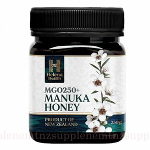 MGO250+ マヌカハニー 250g ヘレナヘルス Helena Health マヌカ はちみつ 蜂蜜 正規品 新商品 ニュージーランド 送料込み