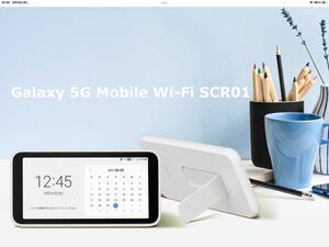 Galaxy 5G Mobile Wi-Fi SCR01 SIMフリー