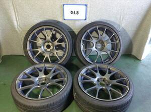 ★★GUI018★★　タイヤホイール4本　SV67R　WEDSSPORTS　245/35R19　8.5J/9J　+35/+45　PCD114.3/5H　ラジアルタイヤ