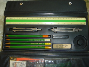 < price cut > UCHIDA drafting tool set 