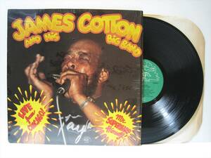 【LP】 JAMES COTTON / LIVE FROM CHICAGO! US盤 シュリンク付 ジェイムス・コットン PART TIME LOVE 収録 MICHAEL COLEMAN