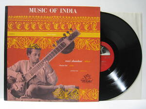 【LP】 RAVI SHANKAR / MUSIC OF INDIA ALBUM 2 THREE RAGAS US盤 ラヴィ・シャンカール