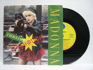 【7”】 MADONNA / CAUSING A COMMOTION UK盤 マドンナ コモーション