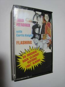 【カセットテープ】 JIMI HENDRIX WITH CURTIS KNIGHT / FLASHING US版 ジミ・ヘンドリックス